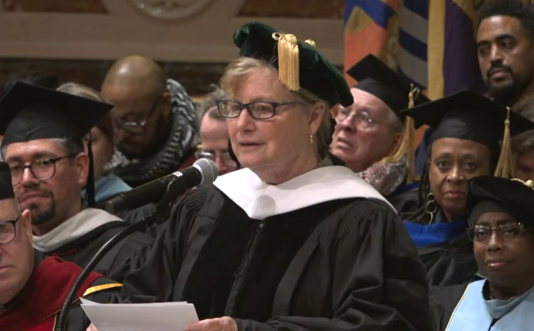 Sister Christina Heltsley Receives Honorary Doctorate, Delivers Commencement Address at USF